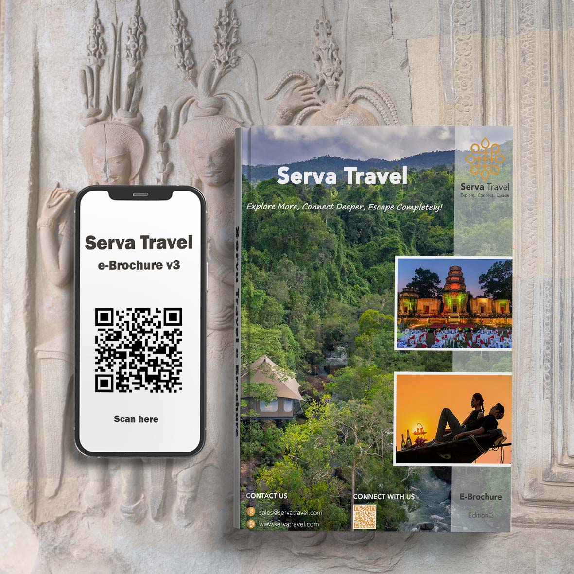 Serva Travel QR CODE